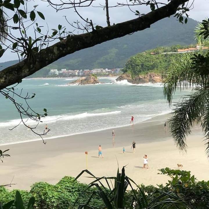 Mansao Tenorio - Suites, Estudio Ou Cobertura Pe Na Areia Ubatuba Exteriör bild