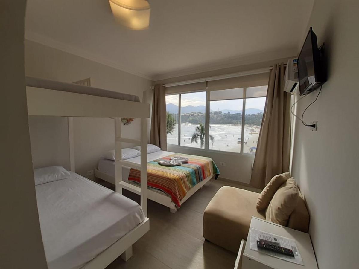 Mansao Tenorio - Suites, Estudio Ou Cobertura Pe Na Areia Ubatuba Exteriör bild