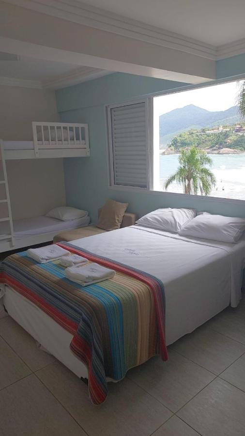 Mansao Tenorio - Suites, Estudio Ou Cobertura Pe Na Areia Ubatuba Exteriör bild