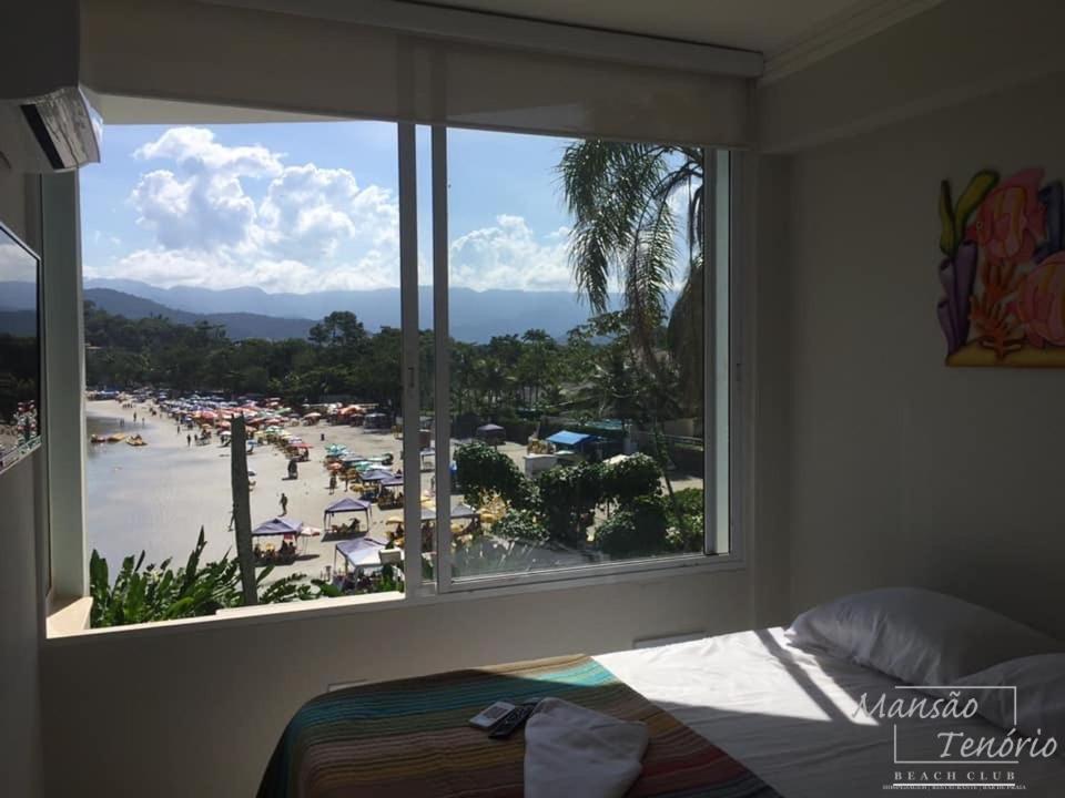 Mansao Tenorio - Suites, Estudio Ou Cobertura Pe Na Areia Ubatuba Exteriör bild